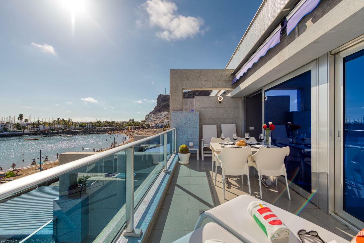 Teresita Mogamar Beachfront Puerto De Mogan Kültér fotó