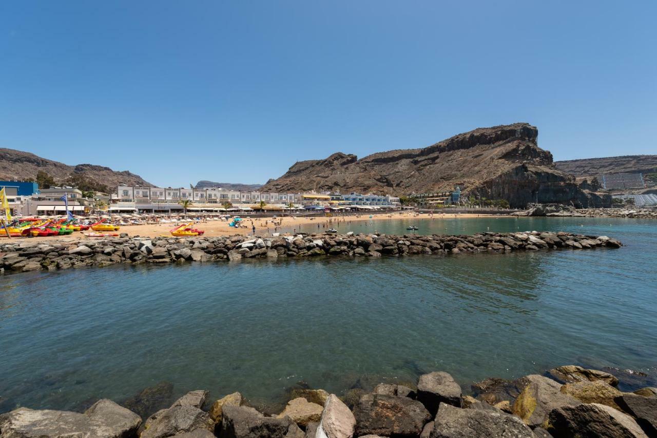 Teresita Mogamar Beachfront Puerto De Mogan Kültér fotó