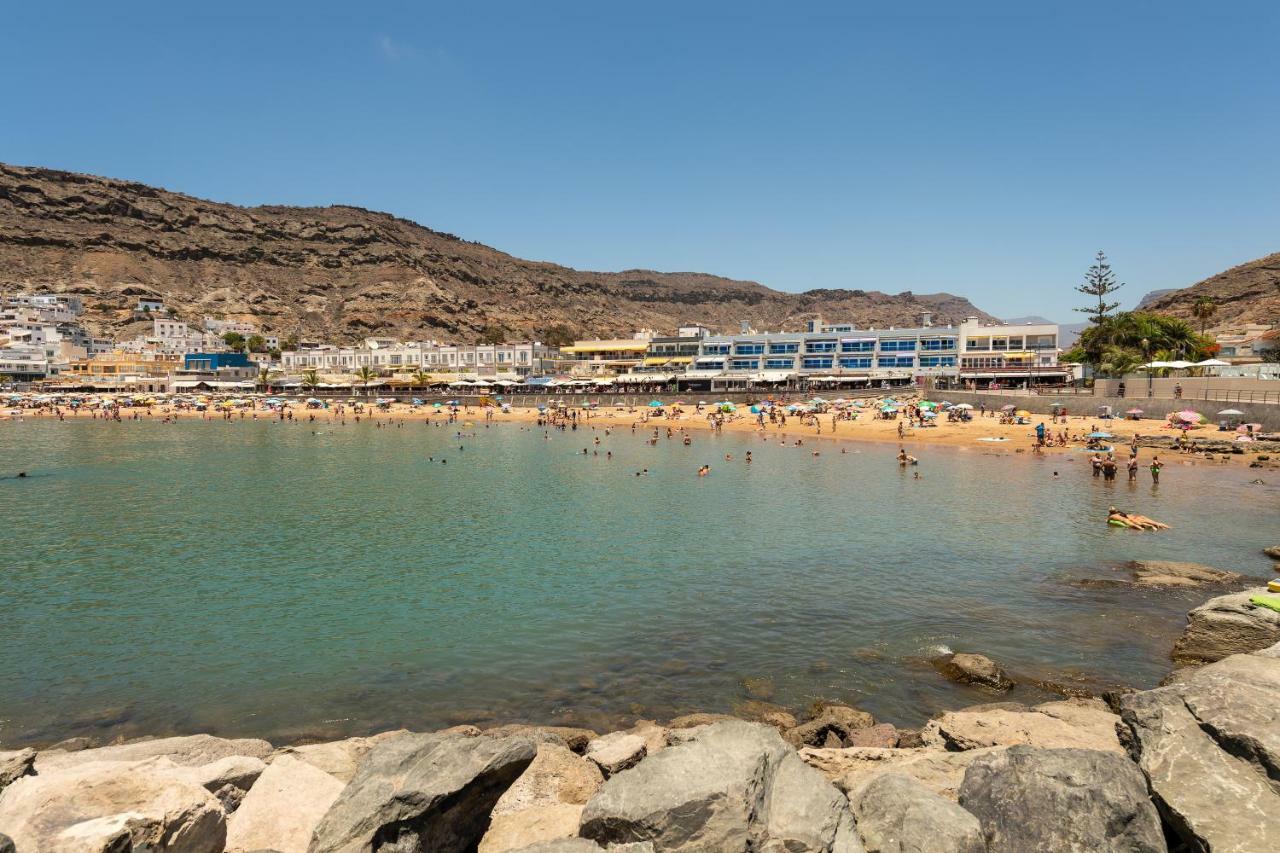 Teresita Mogamar Beachfront Puerto De Mogan Kültér fotó